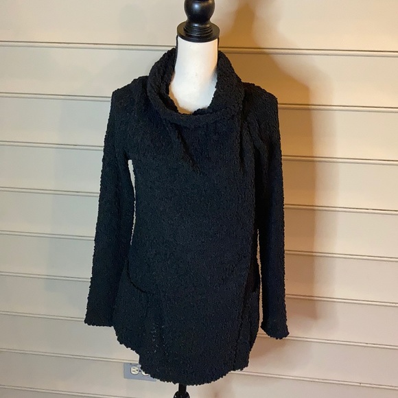 NWT Bobeau Drape Front Wrap Convertible Sweater - Picture 2 of 7